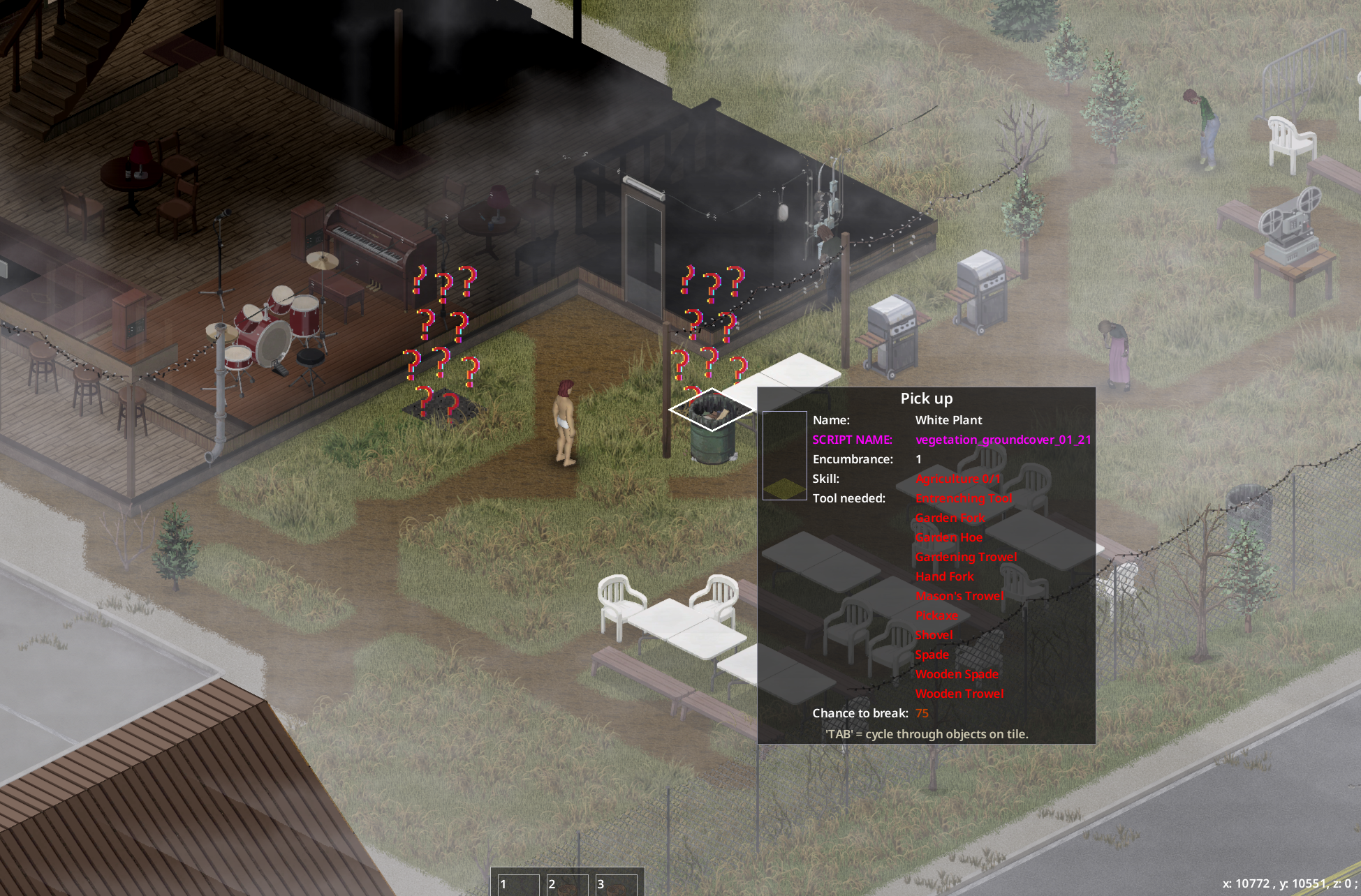 [42.19.0] Pathfinding delay, also missing texture in same area.
